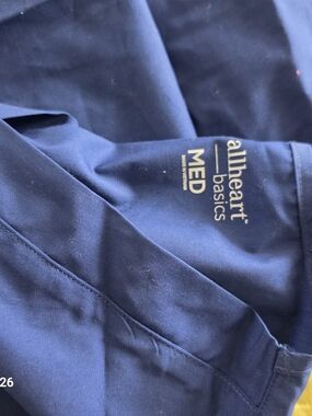 Women's Blue 2piece Scrub Set   Med. Brand New